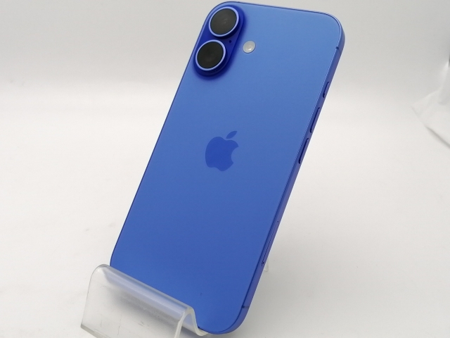 【中古】Apple 国内版 【SIMフリー】 iPhone 16 256GB ウルトラマリン MYE03J/A【東池袋1丁目】保証期間１ヶ月【ランクA】