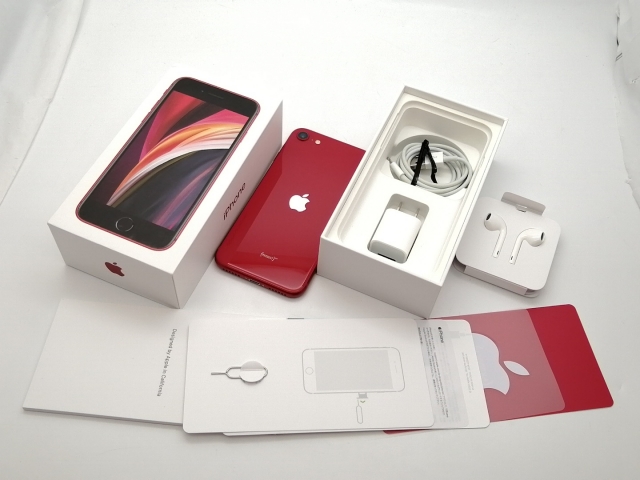 【中古】Apple 国内版 【SIMフリー】 iPhone SE（第2世代） 64GB (PRODUCT)RED MX9U2J/A【大須2】保証期間１ヶ月【ランクC】_9