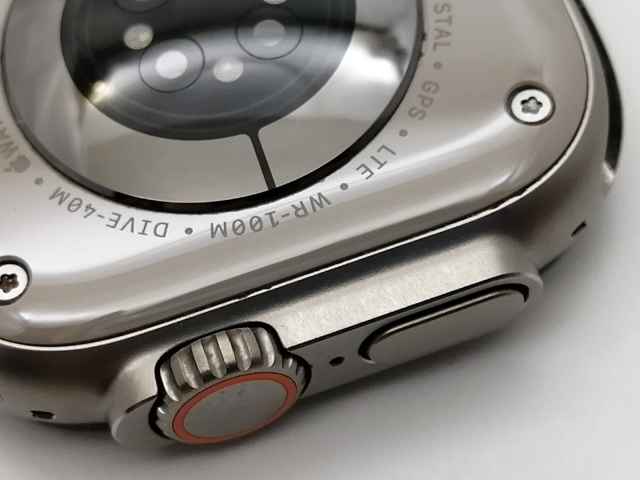 【中古】Apple Apple Watch Ultra 49mm Cellular チタニウムケース/ミッドナイトオーシャンバンド MQFK3J/A【大須2】保証期間１ヶ月【ランクA】_7