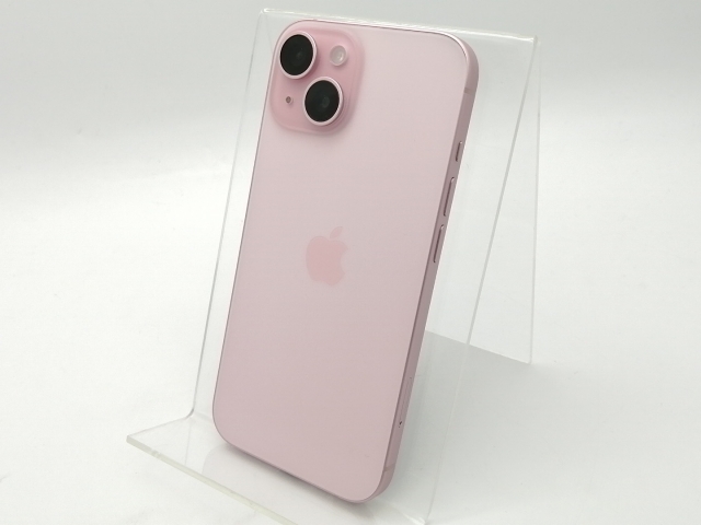 中古】Apple 国内版 【SIMフリー】 iPhone 15 128GB ピンク MTMJ3J/A 