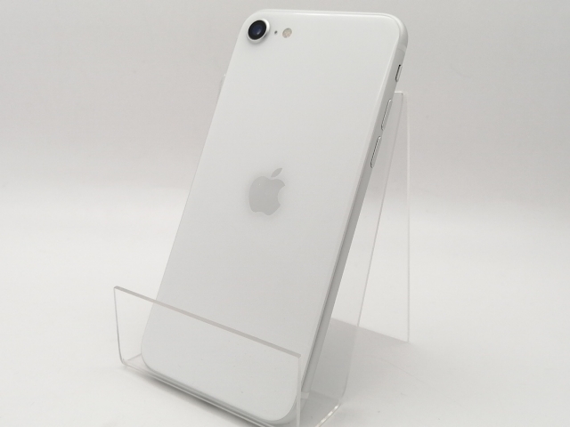 【中古】Apple au 【SIMロック解除済み】 iPhone SE（第2世代） 64GB ホワイト MHGQ3J/A（後期型番）【大須2】保証期間１ヶ月【ランクB】