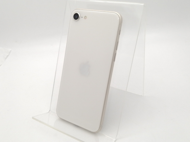 中古)Apple iPhone SE 第3世代 64GB スターライト MMYD3J/A SIM