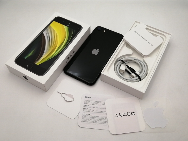 【中古】Apple docomo 【SIMロック解除済み】 iPhone SE（第2世代） 64GB ブラック MHGP3J/A（後期型番）【大須アメ横】保証期間１ヶ月【ランクC】_9