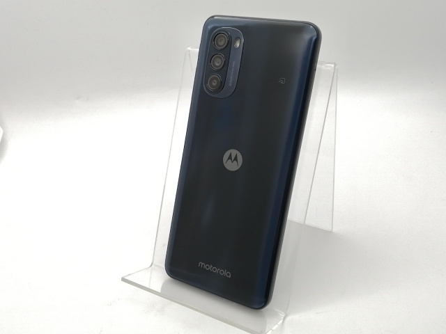 【中古】MOTOROLA 国内版 【SIMフリー】 moto g52j 5G インクブラック 6GB 128GB PATM0000JP【大須2】保証期間１ヶ月【ランクB】