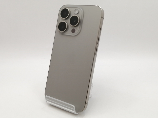 極美品】iPhone 15Pro 256GB ナチュラルチタニウムSIMフリー iPhone