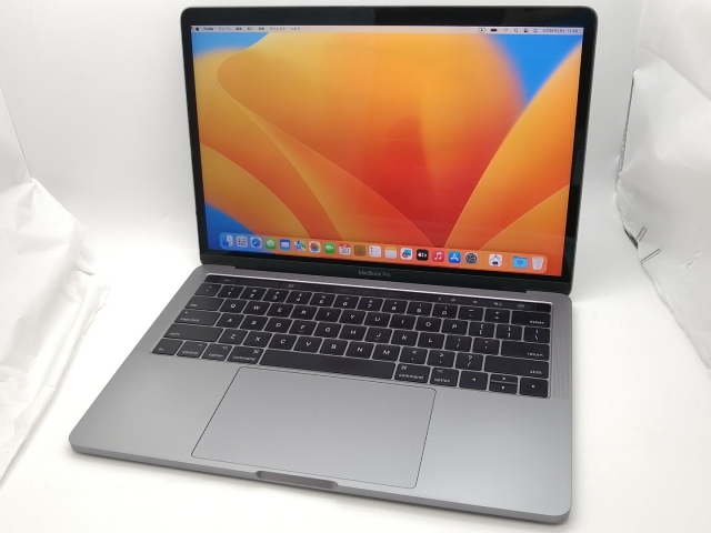 【中古】Apple MacBook Pro 13インチ (wTB) CTO (Mid 2017) スペースグレイ Core i5(3.1G)/8G/256G(SSD)/Iris Plus 650【大須2】保証期間１ヶ月【ランクC】
