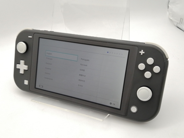 【中古】Nintendo Switch Lite 本体 グレー HDH-S-GAZAA【大須2】保証期間１ヶ月【ランクB】