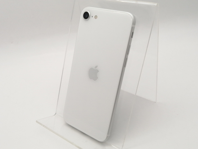 【中古】Apple au 【SIMロック解除済み】 iPhone SE（第2世代） 64GB ホワイト MHGQ3J/A（後期型番）【大須2】保証期間１ヶ月【ランクC】
