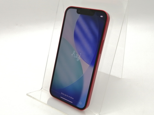 【中古】Apple 国内版 【SIMフリー】 iPhone 13 mini 128GB (PRODUCT)RED MLJG3J/A【大須2】保証期間１ヶ月【ランクC】_1