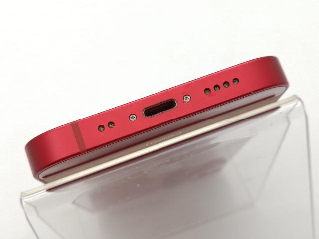 【中古】Apple 国内版 【SIMフリー】 iPhone 13 mini 128GB (PRODUCT)RED MLJG3J/A【大須2】保証期間１ヶ月【ランクC】_3