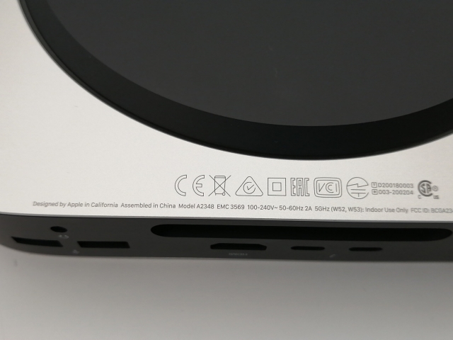 【中古】Apple Mac mini M1 (CPU:8C/GPU:8C) 8GB/256GB MGNR3J/A (M1・2020)【大須2】保証期間１ヶ月【ランクA】 その他中古デスクトップパソコン