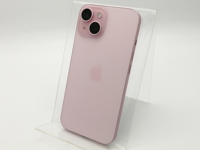 【中古】Apple 国内版 【SIMフリー】 iPhone 15 128GB ピンク MTMJ3J/A【大須2】保証期間１ヶ月【ランクA】