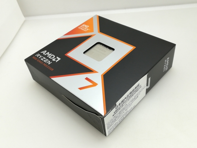 中古】AMD Ryzen 7 9800X3D (4.7GHz/TC:5.2GHz) BOX AM5/8C/16T