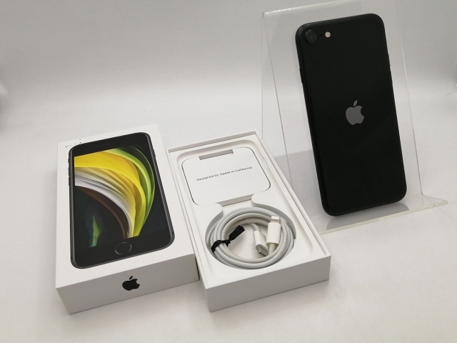 【中古】Apple docomo 【SIMロック解除済み】 iPhone SE（第2世代） 64GB ブラック MHGP3J/A（後期型番）【大須2】保証期間１ヶ月【ランクC】_9