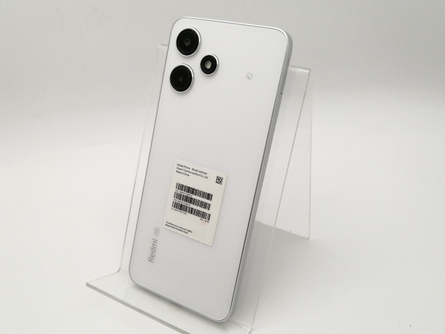【中古】Xiaomi SoftBank 【SIMフリー】 Redmi 12 5G 4GB 128GB ムーンライトホワイト A401XM【大須2】保証期間１ヶ月【ランクA】