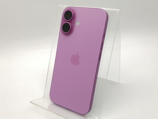 中古】Apple 国内版 【SIMフリー】 iPhone 16 128GB ピンク MYDT3J/A 