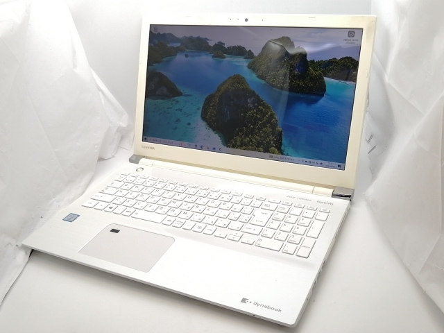 【中古】TOSHIBA TOSHIBA Dynabook T55/FWE PT55FWE-SNJKB【i5-7200U 8G 512G(SSD) DVDマルチ 1GbE WiFi 15LCD(1920x1080)】【大須2】保証期間１ヶ月【ランクC】
