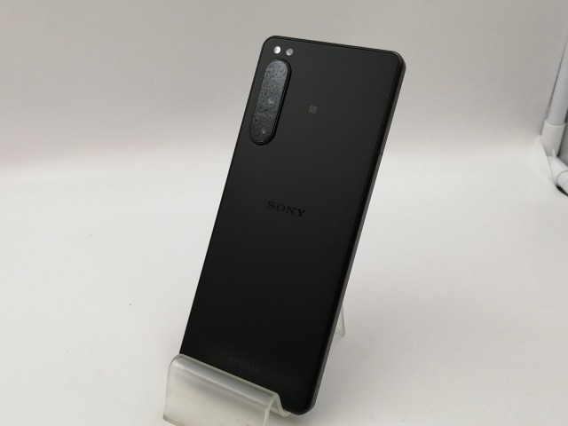 【中古】SONY SoftBank 【SIMフリー】 Xperia 5 IV 8GB 128GB A204SO ブラック【大須2】保証期間１ヶ月【ランクA】