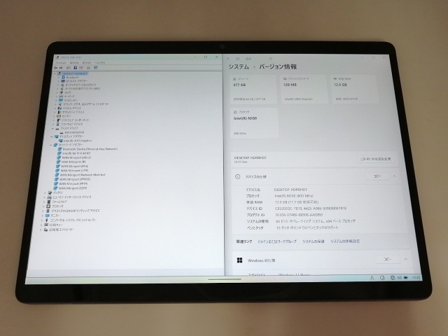 【中古】CHUWI CHUWI Hi10 Max【Intel N100 12G 512G(SSD) WiFi 12.9LCD(タッチパネル/2880x1920)】【大須2】保証期間１ヶ月【ランクA】_6