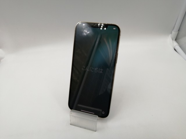 【中古】【赤ロム保証あり】Apple au 【SIMロック解除済み】 iPhone 12 Pro Max 128GB ゴールド MGCW3J/A【大須2】保証期間１ヶ月【ラン