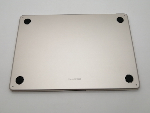 【中古】Apple MacBook Air 13インチ CTO (M2,2022) スターライト M2(CPU:8C/GPU:8C)/16G/256G/67W(70W) AC【秋葉2号】保証期間１ヶ月【ランクA】_2