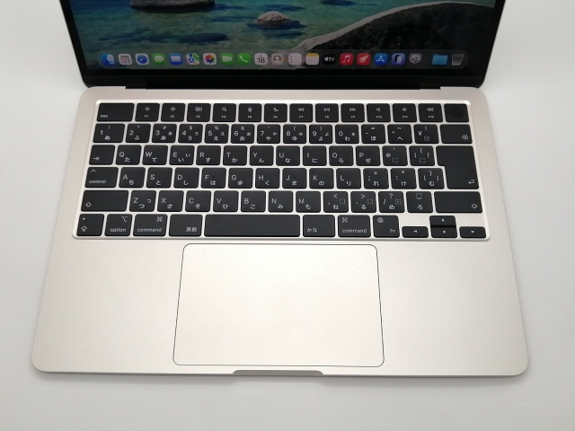 【中古】Apple MacBook Air 13インチ CTO (M2,2022) スターライト M2(CPU:8C/GPU:8C)/16G/256G/67W(70W) AC【秋葉2号】保証期間１ヶ月【ランクA】_3