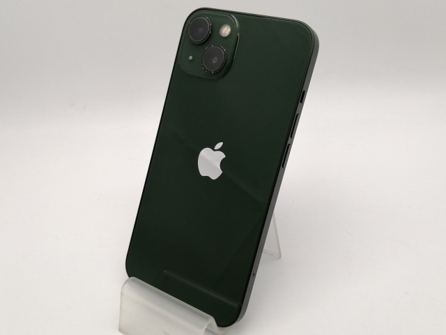 中古】Apple 国内版 【SIMフリー】 iPhone 13 128GB グリーン MNGG3J/A 