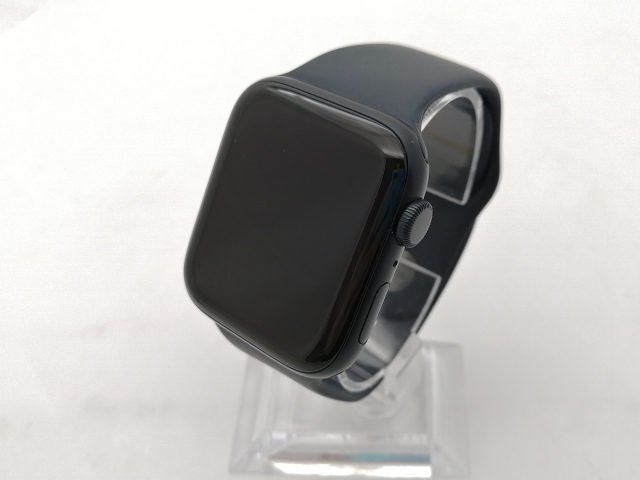 【中古】Apple Apple Watch SE2 44mm GPS ミッドナイトアルミニウムケース/ミッドナイトスポーツバンド(S/M) MRE73J/A【大須2】保証期間１ヶ月【ランクB】