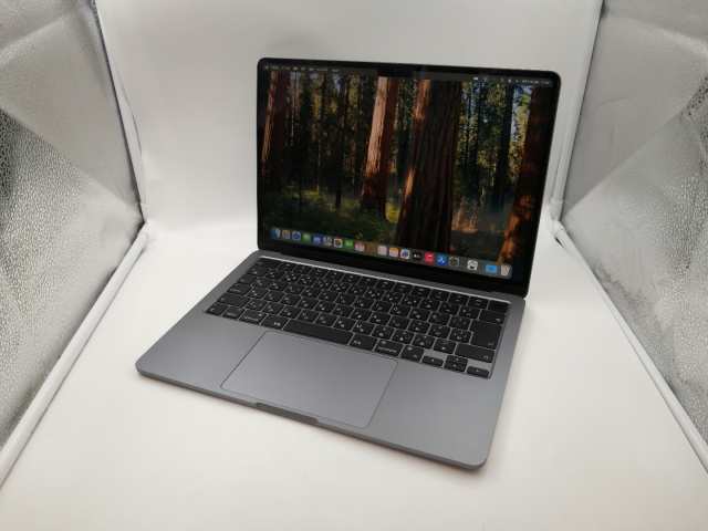 【中古】Apple MacBook Air 13インチ M2(CPU:8C/GPU:8C) 8GB/256GB スペースグレイ MLXW3J/A (M2・2022)【大須2】保証期間１ヶ月【ラン