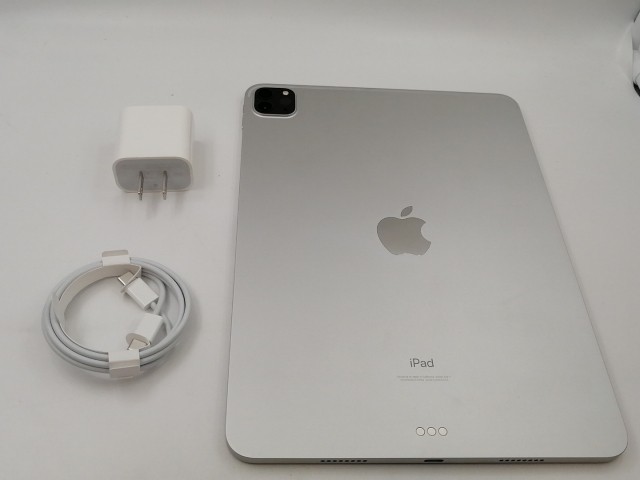 【中古】Apple iPad Pro 11インチ（第3世代） Wi-Fiモデル 128GB シルバー MHQT3J/A【大須2】保証期間１ヶ月【ランクA】