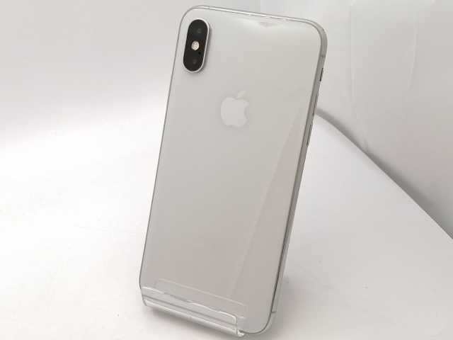 【中古】Apple SoftBank 【SIMロック解除済み】 iPhone XS 256GB シルバー MTE12J/A【大須2】保証期間１ヶ月【ランクC】
