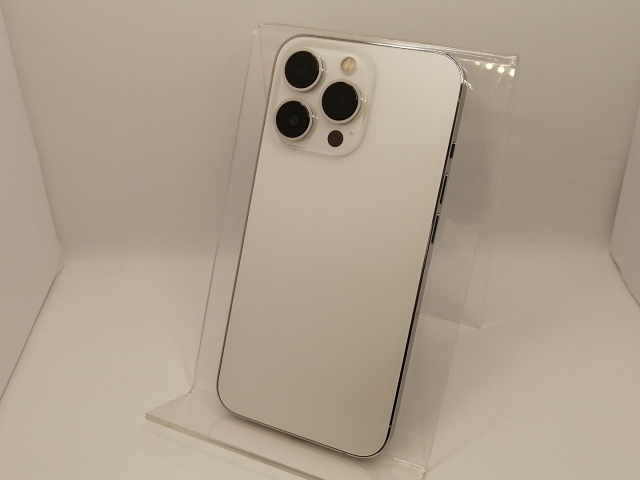 【中古】Apple docomo 【SIMフリー】 iPhone 13 Pro 128GB シルバー MLUF3J/A【大須2】保証期間１ヶ月【ランクA】