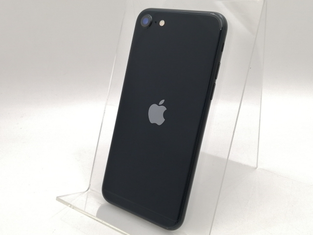 【中古】Apple docomo 【SIMフリー】 iPhone SE（第3世代） 64GB ミッドナイト MMYC3J/A【大須2】保証期間１ヶ月【ランクC】