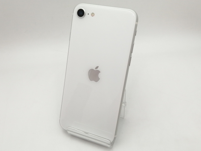 【中古】Apple au 【SIMロック解除済み】 iPhone SE（第2世代） 128GB ホワイト MXD12J/A【大須2】保証期間１ヶ月【ランクA】