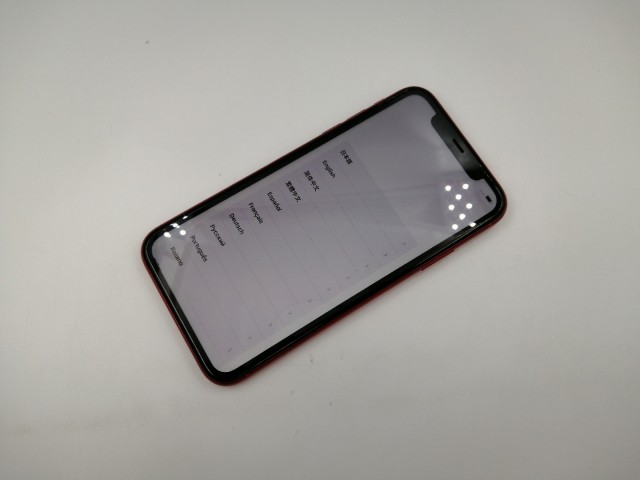 【中古】Apple SoftBank 【SIMロック解除済み】 iPhone 11 64GB (PRODUCT)RED MWLV2J/A【大須2】保証期間１ヶ月【ランクC】