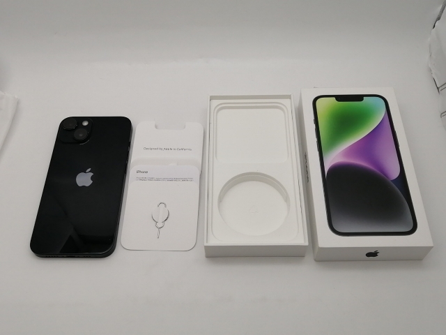 【中古】【赤ロム保証あり】Apple au 【SIMフリー】 iPhone 14 256GB ミッドナイト MPVW3J/A【大須2】保証期間１ヶ月【ランクC】_7