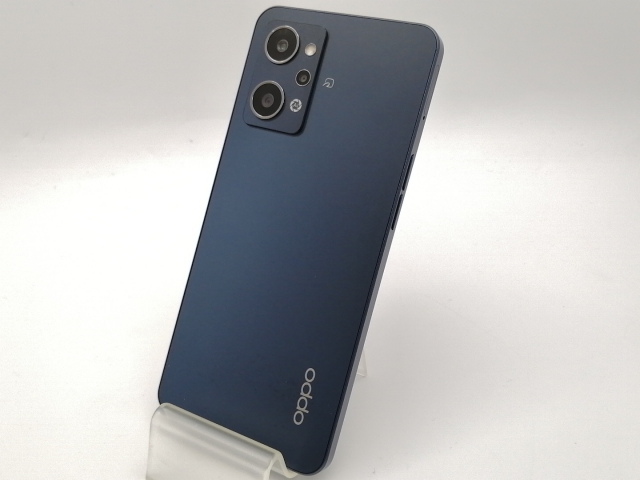 【中古】Oppo ymobile 【SIMフリー】 OPPO Reno7 A スターリーブラック 6GB 128GB A201OP【府中ル・シーニュ】保証期間１ヶ月【ランクB】