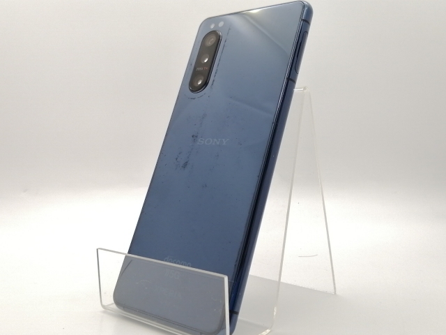 ☆美品/中古品☆ ドコモ SONY Xperia 5 II 128GB SO-52A Blue ブルー