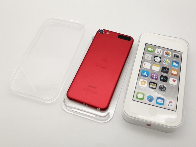 中古】Apple iPod touch 32GB レッド MVHX2J/A (2019/第7世代)【大須2