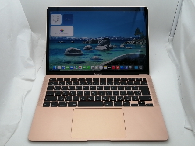 【中古】Apple MacBook Air 13インチ M1(CPU:8C/GPU:7C) 8GB/256GB ゴールド MGND3J/A (M1・2020)【大須2】保証期間１ヶ月【ランクB】 54,588円