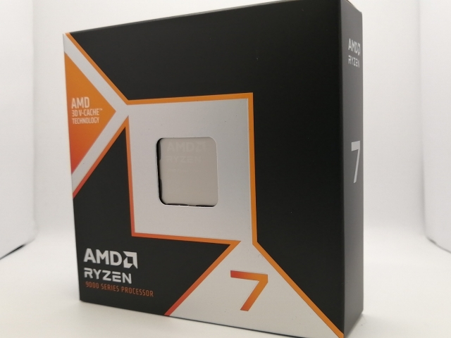 て*お様 F*I様 AMD Ryzen 7 9800X3D CPU 箱つき AMD Ryzen 7 9800x3d