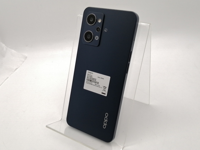 【中古】Oppo 国内版 【SIMフリー】 OPPO Reno7 A スターリーブラック 6GB 128GB CPH2353【大須2】保証期間１ヶ月【ランクA】