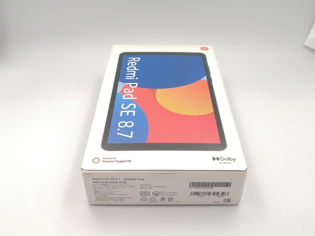 未使用】Xiaomi 国内版 【Wi-Fi】 Redmi Pad SE 8.7 4GB 64GB GR