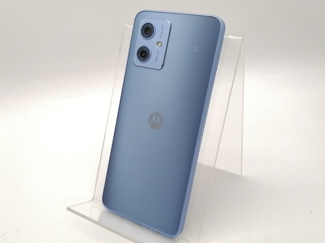中古】MOTOROLA 国内版 【SIMフリー】 moto g64 5G シルバーブルー 8GB 