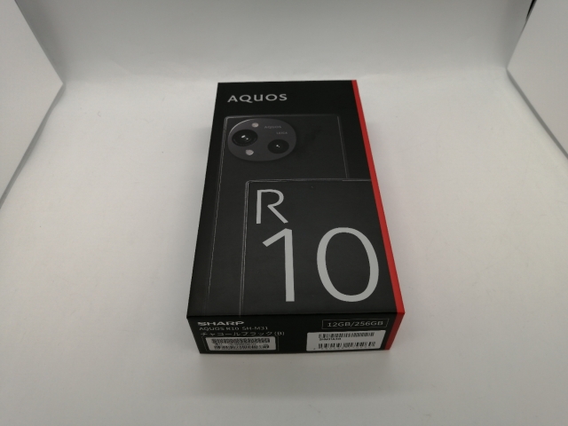 未使用】SHARP 国内版 【SIMフリー】 AQUOS R10 チャコールブラック