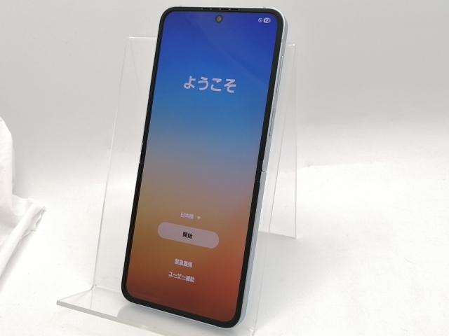 【中古】SAMSUNG docomo 【SIMフリー】 Galaxy Z Flip6 ブルー 12GB 256GB SC-54E【大須2】保証期間１ヶ月【ランクB】