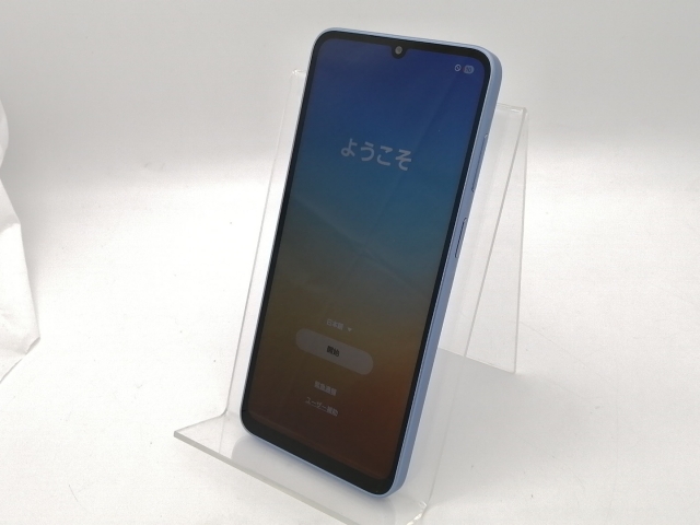 【中古】SAMSUNG au 【SIMフリー】 Galaxy A25 5G ブルー 4GB 64GB SCG33【大須2】保証期間１ヶ月【ランクA】_1