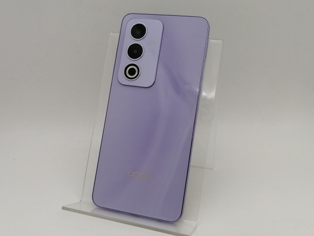 【中古】Oppo 楽天モバイル 【SIMフリー】 OPPO A3 5G 4GB 128GB パープル CPH2639【なんば】保証期間１ヶ月【ランクB】