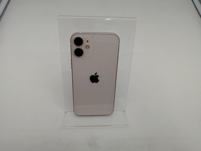 【中古】Apple docomo 【SIMロック解除済み】 iPhone 12 mini 128GB ホワイト MGDM3J/A【なんば】保証期間１ヶ月【ランクB】