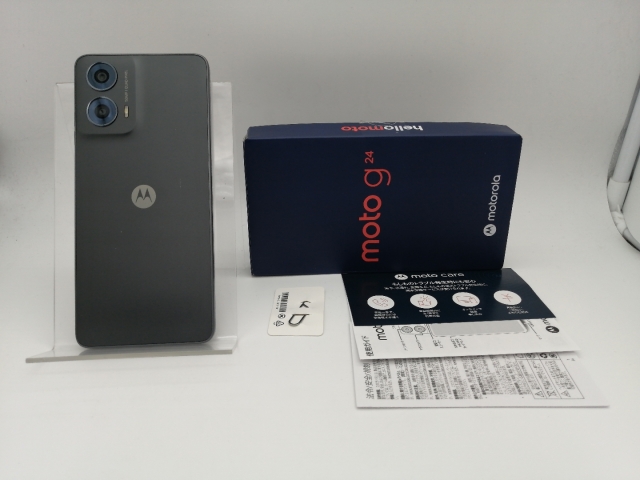 【中古】MOTOROLA 国内版 【SIMフリー】 moto g24 マットチャコール 8GB 128GB PB1A0000JP【なんば】保証期間１ヶ月【ランクA】_7